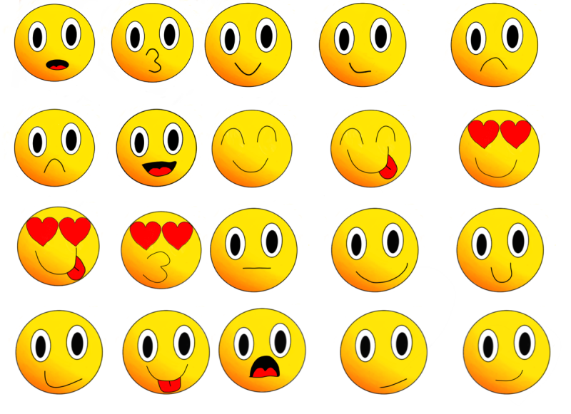 The_adoring_emojis_set