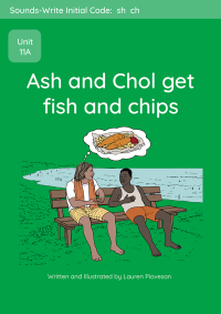 U11A Ash and Chol get fish and chips front cover